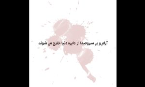 با ناله های خاموش می روند