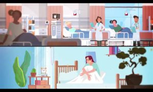 موشن گرافی «مرگ و زندگی» درباره قتل جنین